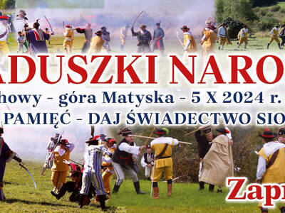 baner ZADUSZKI NARODOWE 3x1 2024